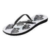 Gorilla Family  sandal (ゴリラ家族のサンダル）Gorilla Life Teenslippers (Schuin)