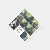 Gorilla Family Servet (Hoek)