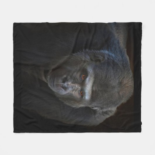 Gorilla Fleece Deken (Voorkant (Horizontaal))