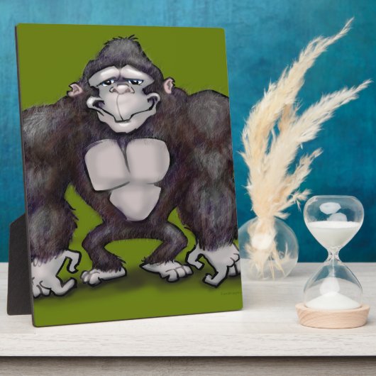 Gorilla Fotoplaat (Zijkant)