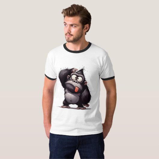 Gorilla Fun 14 oktober T-shirt (Voorkant volledig)