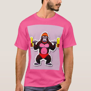Gorilla Gains - Beast Mode geactiveerd T-shirt