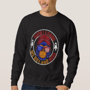 Gorilla Gang we kopen en Hodl Meme Stonk Fan 4 Trui
