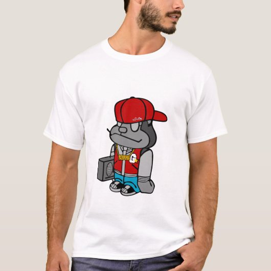 Gorilla - Gangster T-shirt (Voorkant)