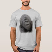 Gorilla gezichtspatroon t-shirt (Voorkant)