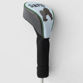 GORILLA GOLF DRIVER HOESJE OP MAAT GOLFHEADCOVER (Schuin)