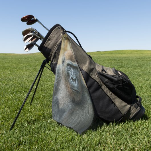 Gorilla Golfhanddoek (Groen)