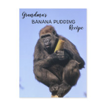 Gorilla Grandma's Banana Pudding Recept Kinder kok