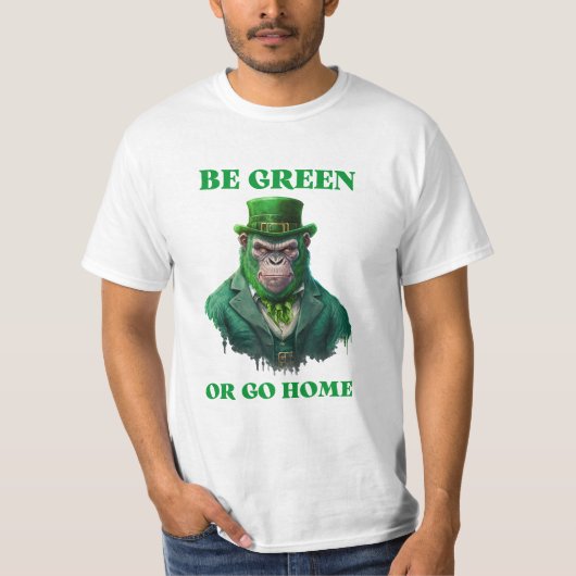Gorilla Green T-Shirt (Voorkant)