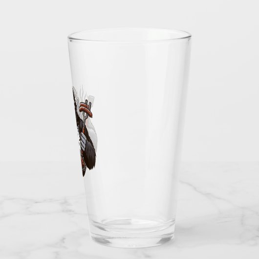 Gorilla Grill Master Glas (Links)