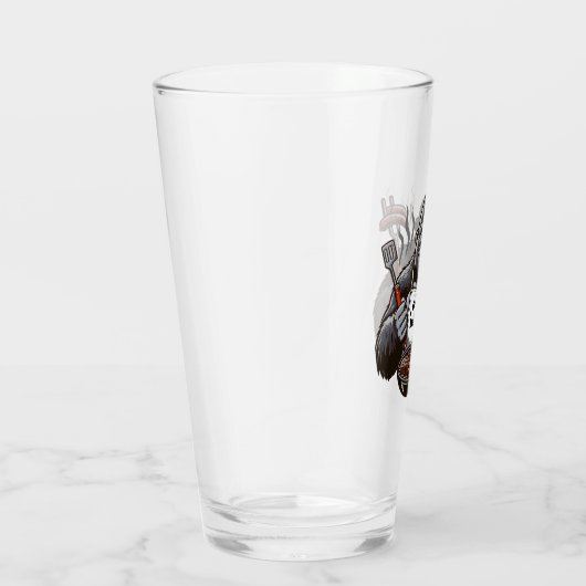 Gorilla Grill Master Glas (Rechts)