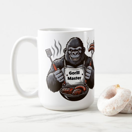 Gorilla Grill Master Koffiemok (Met donut)