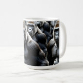 Gorilla Groep Koffiemok (Voorkant rechts)