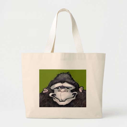 Gorilla Grote Tote Bag (Voorkant)
