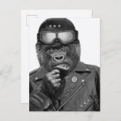 Gorilla Guy Briefkaart (Voorkant / Achterkant)