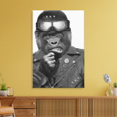 Gorilla Guy Canvas Afdruk (Insitu (Woonkamer))