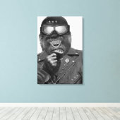 Gorilla Guy Canvas Afdruk (Insitu (Houten vloer))
