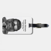 Gorilla Guy | Jouw namen toevoegen Bagagelabel (Achterkant horizontaal)