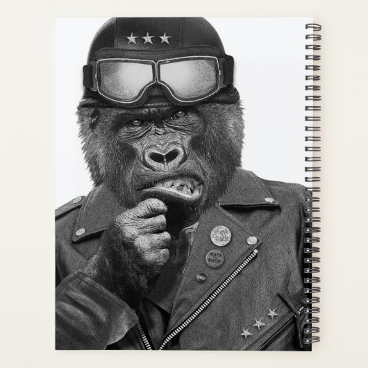 Gorilla Guy Planner (Achterkant)