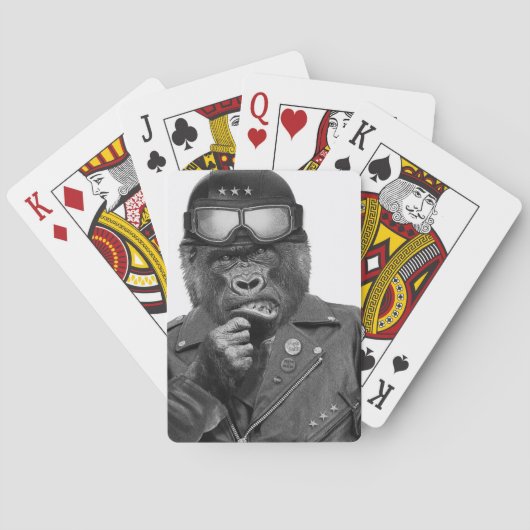 Gorilla Guy Pokerkaarten (Achterkant)
