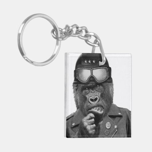 Gorilla Guy Sleutelhanger (Voorkant Links)