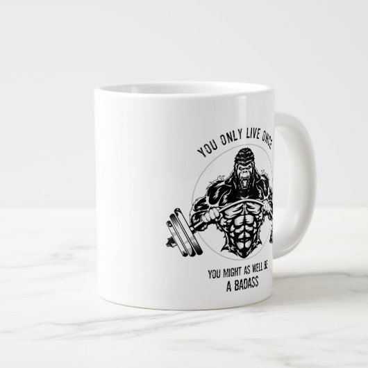 Gorilla Gym Grote Koffiekop (Voorkant rechts)