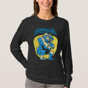 Gorilla Hates SitUps T-shirt