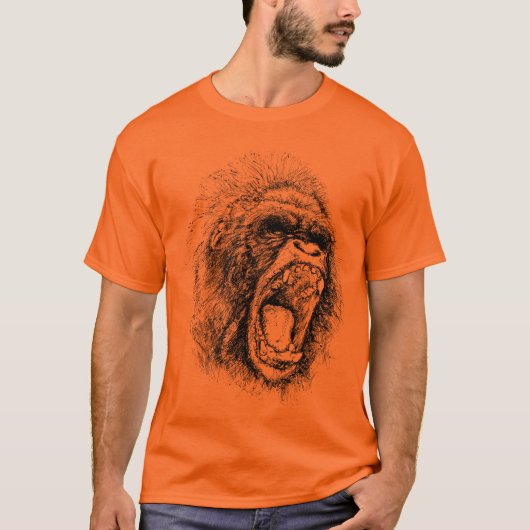 Gorilla Head T-shirt (Voorkant)