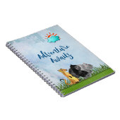 Gorilla Hippo en Meerkat - Adventure Awaits Notitieboek (Rechterzijde)