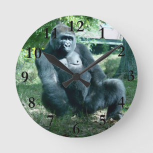 Gorilla Home Decor Ronde Klok