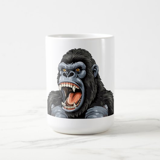 Gorilla hoofd koffiemok (Center)