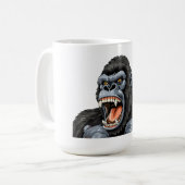 Gorilla hoofd koffiemok (Voorkant links)