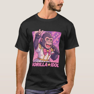 GORILLA☆IDOL – The Singing Superstar Ape T-shirt