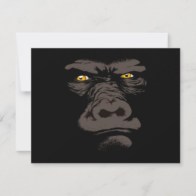 Gorilla in Black (Voorkant)