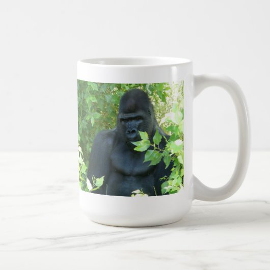 gorilla in de struik koffiemok (Rechts)