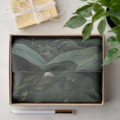 Gorilla in een levendig tropisch bos decoupage tissuepapier (Geschenk)