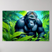 GORILLA IN HET REGENWOUD 7 POSTER (Voorkant)