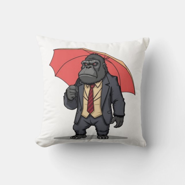 Gorilla in pak kussen (Voorkant)