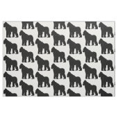 Gorilla in Silhouette Stof (Fat Quarter)