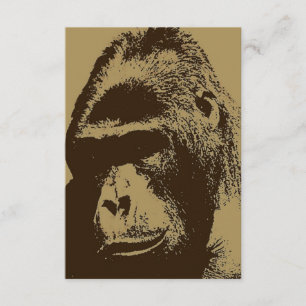Gorilla Invitation Kaart