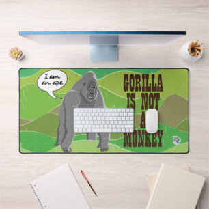 Gorilla is geen aap bureaumat