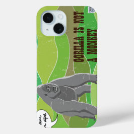 Gorilla is geen aap iPhone 15 case
