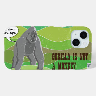Gorilla is geen aap iPhone 15 case