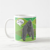 Gorilla is geen aap koffiemok (Links)