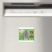 Gorilla is geen aap magneet (Insitu (Vaatwasser))