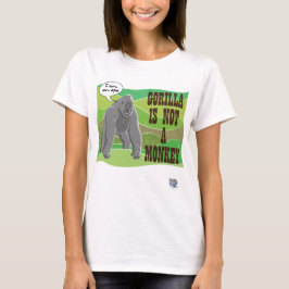 Gorilla is geen aap t-shirt