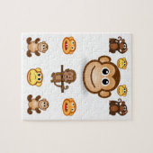 Gorilla Jigzaag Puzzle Legpuzzel (Horizontaal)