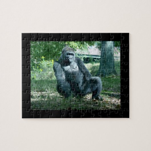 Gorilla Jigzaag Puzzle Legpuzzel (Horizontaal)