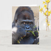 Gorilla Kaart (Gele Bloem)