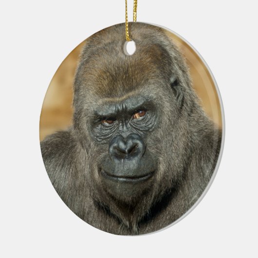 Gorilla Keramisch Ornament (Links)